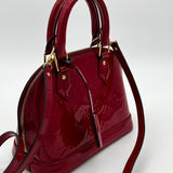 Louis Vuitton Alma BB Vernis Red