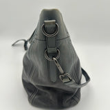 Prada Black Leather Tote Bag