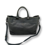 Prada Black Leather Tote Bag