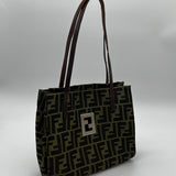 Fendi Zucca Canvas Tote Bag