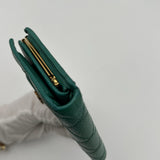 Chanel Bifold Wallet Green
