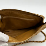 Chanel White Stitch Shoulder Bag