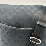 Gucci Black GG Monogramm Crossbody Bag