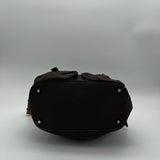 Prada Tessuto Double Pocket Shoulder Bag