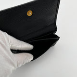 Prada Vitello Black Credit Card Case