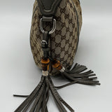 Gucci Monogram Horsebit Hobo Bag