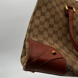 Gucci GG Canvas Tote Bag Nailhead Tote