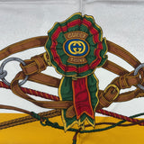 Gucci Horse Print Silk Scarf