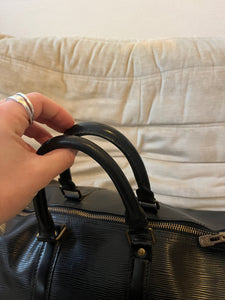 Louis Vuitton Keepall 45 Epi Black