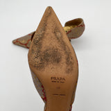 Prada Kitten Heels gold 38 1/2