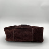 Prada Scamosciato Suede Buckle Bag