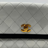 Chanel Two-Tone Flap Bag with Pouch