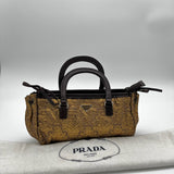 Prada Galleria Handbag gold