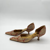 Prada Kitten Heels gold 38 1/2