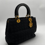 Christian Dior Lady Dior Bag Black