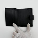 Prada Grey Saffiano Leather Wallet