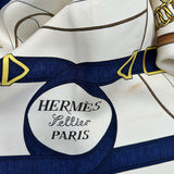 Hermès "Eperon d'Or" Silk Scarf By Henri d'Origny