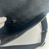 Gucci Black GG Monogramm Crossbody Bag