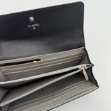Chanel Chanel Camellia Embossed Lambskin Long Wallet