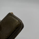 Louis Vuitton Green Vernis Wallet