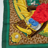 Hermès Scarf Casques Et Plummets