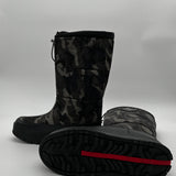 Prada Camouflage Print Nylon Snow Boots