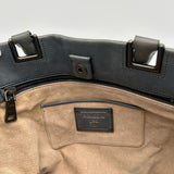 Prada Black Leather Tote Bag