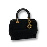 Christian Dior Lady Dior Bag Black
