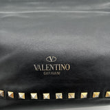Valentino Garavani Rockstud Trapeze Tote Bag Black