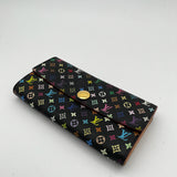 Louis Vuitton Multicolor Murakami Wallet black