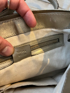 Gucci Silver Bag