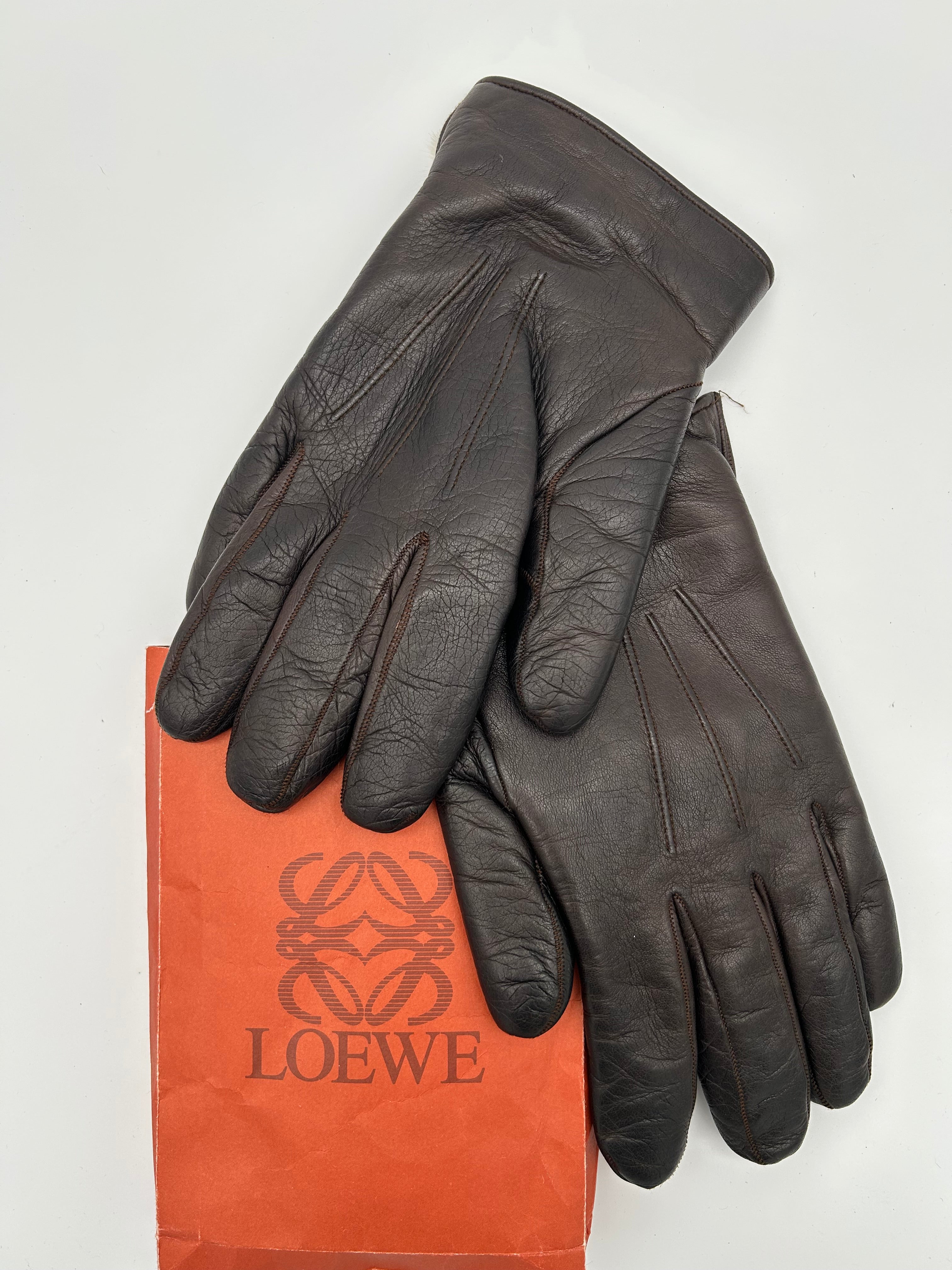 löwen handschuhe Loewe Leather Gloves – themoootch.supply