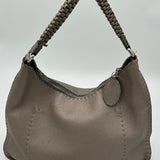 Fendi Selleria Hobo Bag Gray
