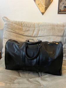 Louis Vuitton Keepall 45 Epi Black