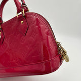 Louis Vuitton Alma BB Vernis Red