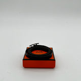 Hermes Api Bracelet black leather
