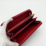 Louis Vuitton Zippy Wallet Vernis Red