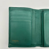 Chanel Bifold Wallet Green