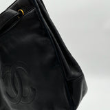Chanel Classic CC Leather Tote Bag