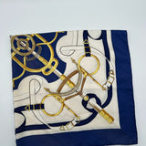Hermès "Eperon d'Or" Silk Scarf By Henri d'Origny