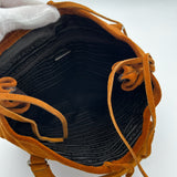 Prada Suede Top Handle Handbag