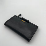 Prada Bow Wallet Black