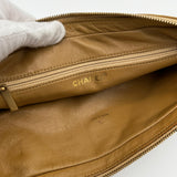 Chanel White Stitch Shoulder Bag