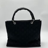 Gucci Handbag Tote Bag Bamboo GG