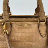 Miu Miu Leather Handbag