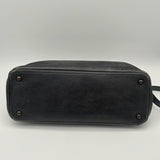 Prada Black Leather Tote Bag