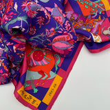 Hermès Silk Scarf Fantaisies Indiennes