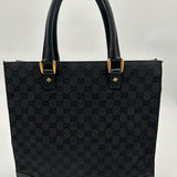 Gucci GG Canvas Tote Bag Nailhead Tote