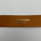 Junya Watanabe Zebra Fur Leather Belt