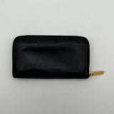 Prada Leather Zippy Wallet black